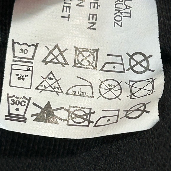 Zara Skull Studded Crewneck Sweatshirt Med Whimsigoth Rock Festival Punk Black - Picture 10 of 10